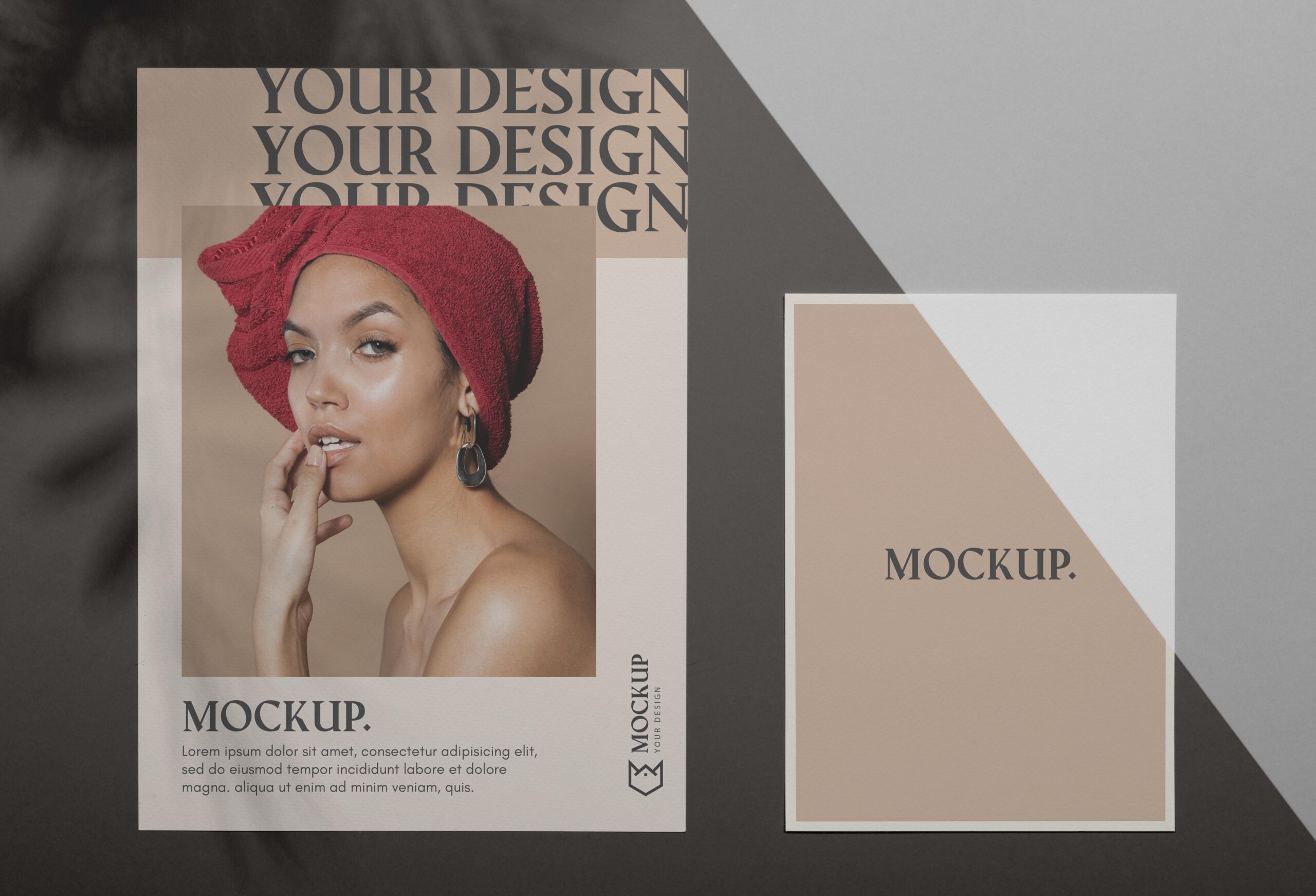 flyer design mockup