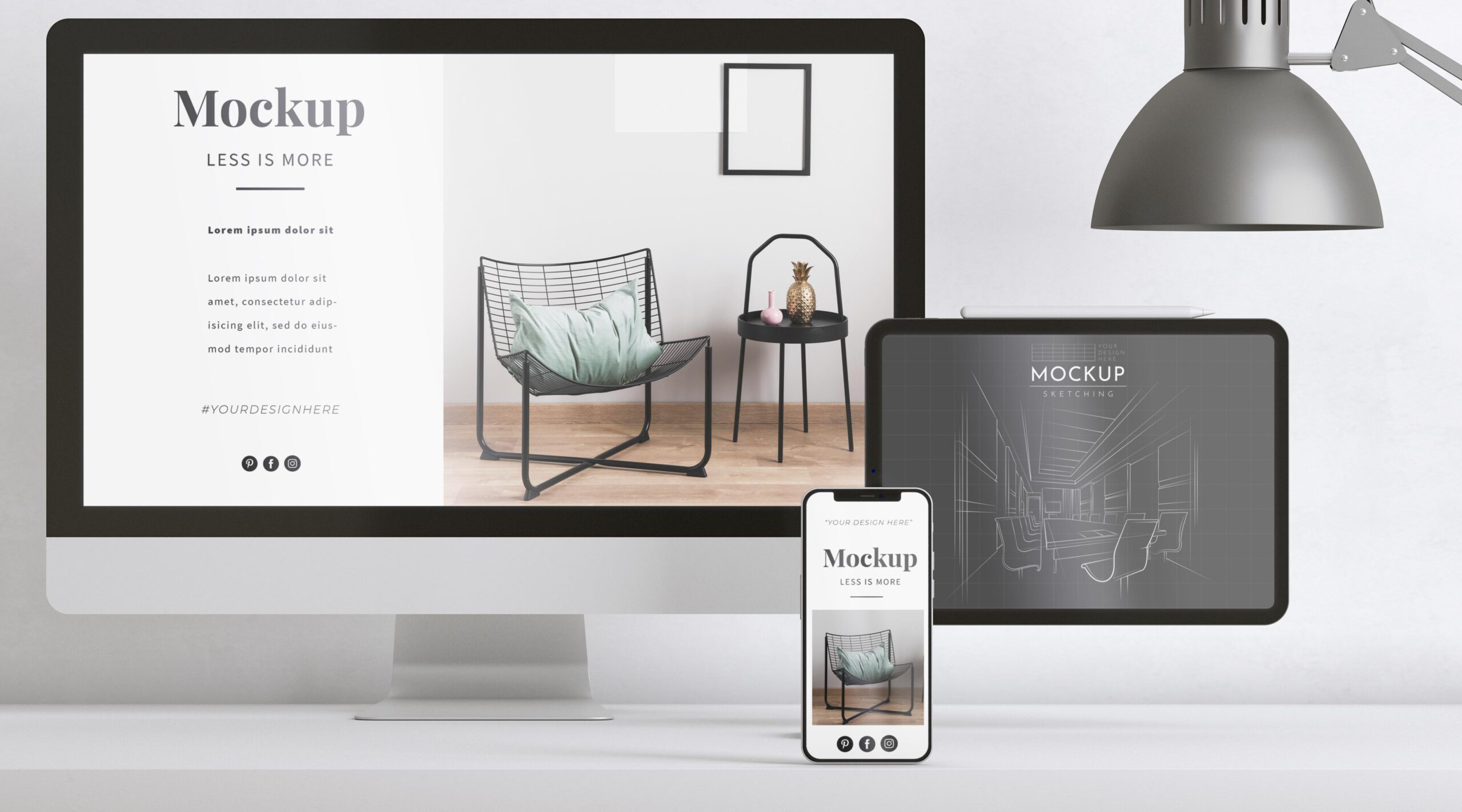 mockup websites